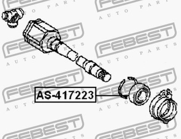 ПОДШИПНИК ОПОРЫ ВАЛА LEXUS RX300 350 330 270 400