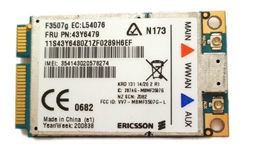 MODEM HSDPA GSM 3G Ericsson F3507g SL500 SL400 (C)