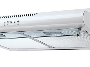 OKAP PODSZAFKOWY KUCHENNY 50cm BERDSEN BIAŁY 10A