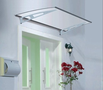 Навес над дверью Roof Straight 150x80 см Alu