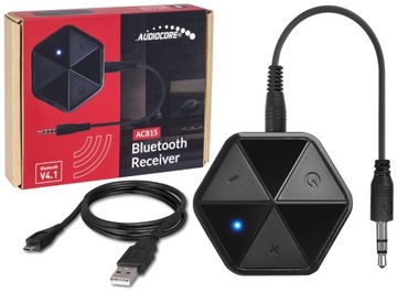 Odbiornik dźwięku Bluetooth Adapter Aux Mini-Jack