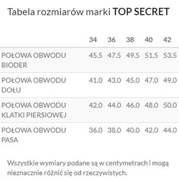 K0585 TOP SECRET CZARNA OŁÓWKOWA SUKIENKA _34