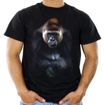 Koszulka z gorylem na prezent goryl t-shirt HQ -XL