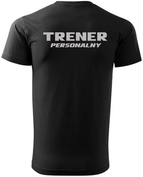 ЧЕРНАЯ ФУТБОЛКА PERSONAL TRAINER REFLECTIVE M