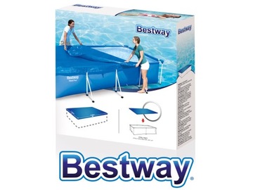 КРЫШКА ДЛЯ БАССЕЙНА НА СТЕЛАХ ДЛЯ БАССЕЙНА 221х150 см BESTWAY 58103