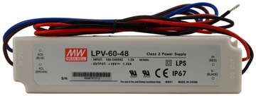 Zasilacz MeanWell LPV-60-48 48V DC 1,25A 60W IP67