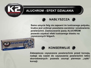 К2 алюхром ПОЛИРОВАЛЬНАЯ ПАСТА для металлических поверхностей из ХРОМО-АЛЮМИНИЯ 952