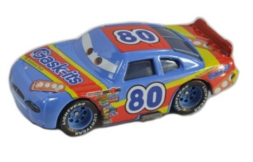 MATTEL CARS AUTA ROB VANDERWIR NO.80 SAGE VANDERSPIN GASK-ITS 1:55 z PL