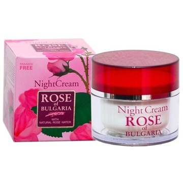 RÓŻANY KREM DO TWARZY NA NOC ROSE of BULGARIA 50ml
