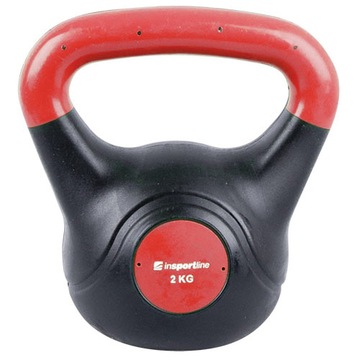 БИТУМИНОВАЯ ГОРЯЧАЯ inSPORTline Kettlebell Dark 2 кг