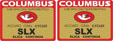 Zestaw naklejek COLUMBUS SLX 2szt.