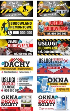 Рекламный баннер - Отделка ремонта 2,5х1,25 м