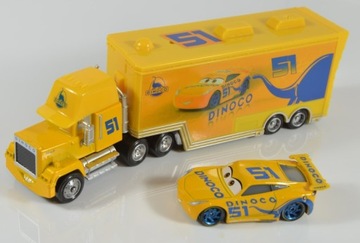 MATTEL CARS3 CARS CRUZ RAMIREZ № 51 DINOCO ZŁOTO № 51 1:55 из PL