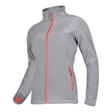 KURTKA SOFTSHELL SZARO-POM., DAMSKA, 