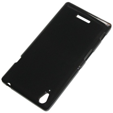 ЗАДНЯЯ ЧАСТЬ СИЛИКОНОВАЯ SONY XPERIA T3 / ЧЕРНАЯ