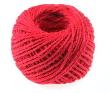 RZ146 SZNUREK JUTOWY 2mm JUTA 50m