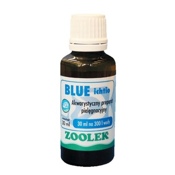 ZOOLEK Blue ichtio (Błękit) 30ml - przeciw glonom
