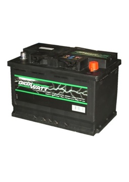 AKUMULATOR GIGAWATT 45AH 400A 12V P+