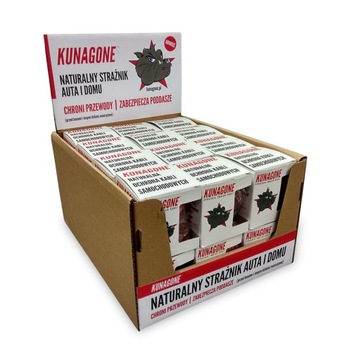 24x ODSTRASZACZ NA KUNY DO SAMOCHODU KUNAGONE SET