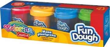 COLORINO KIDS Masa Fun Dough 4 kolory 32032