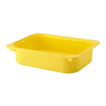 IKEA TROFAST pudełko pojemnik ZÓŁTY 42x30x10cm