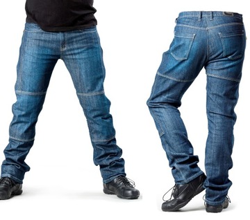 DRAGGIN JEANS BIKER 30 MOTOCYKL DYNEEMA KEVLAR