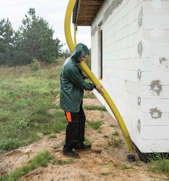 Kurtka Przeciwdeszczowa 3/4 PVC Odporna na Rozdarcia -50stC ZIE, 54