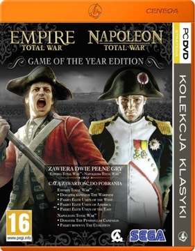 Total War EMPIRE + NAPOLEON GOTY PL NOWA FOLIA