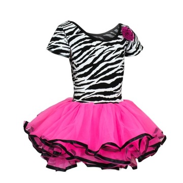 платье боди DANCE BALLET ZEBRA sk685 116-122см