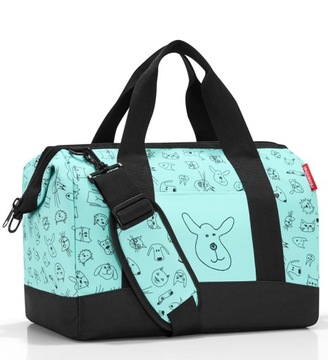 ALLROUNDER M KIDS, cat and dogs bag mint