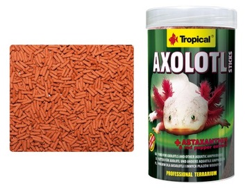 TROPICAL AXOLOTL STICKS 250ml DLA PŁAZÓW WODNYCH