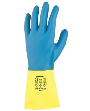 Водонепроницаемые перчатки для мытья посуды химическими средствами 9