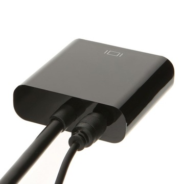 ADAPTER PRZEJŚCIÓWKA KONWERTER Z HDMI NA VGA+AUDIO