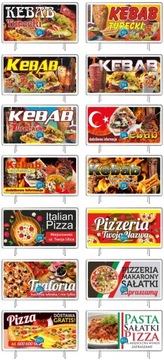 Baner REKLAMOWY 3x1m Schabowy Restauracja SZYLD