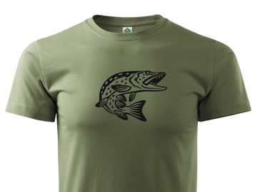 PODKOSZULKA KHAKI T-SHIRT MORO wz. DUŻY SZCZUPAK