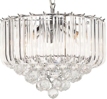 фото ориг. №3, Chandelier decorative glamor crystalline to bedroom living room 40 centimeters reality
