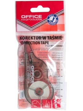 KOREKTOR MYSZKA W TAŚMIE 5mm x 8M Office Products x 3 SZT