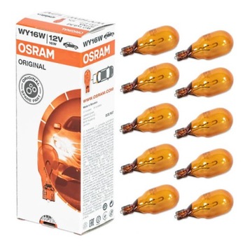 ЛАМПА OSRAM 12V 16W ​​WY16W ОРАНЖЕВАЯ