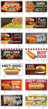 Рекламный баннер - гриль-БАР - РЕКЛАМНАЯ ВЫВЕСКА 3х1