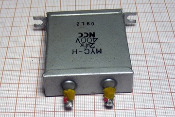 Kondensator 2uF 400V NCC MYC-H [0LT]