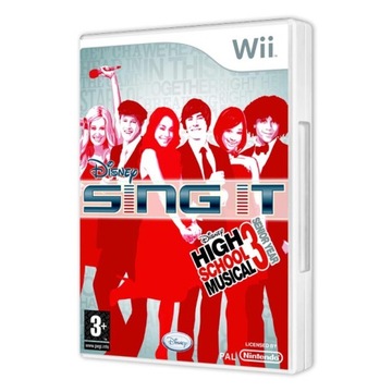 SING IT HIGH SCHOOL MUSICAL 3 ВЫПУСКНОЙ ГОД WII