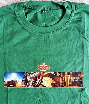 OKOCIM BEER tričko L zelené CARLSBERG