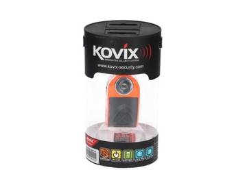 Замок диска KOVIX KD6 с сигнализацией 120 дБ + подарки