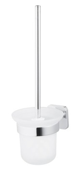 FORTE BISK SZCZOTKA WC SZKLANA 06830 CHROM