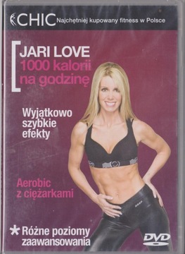 [DVD] JARI LOVE - 1000 KALORII NA GODZINĘ (folia)