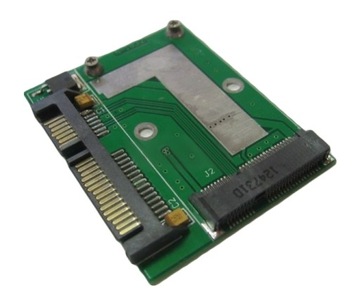 ADAPTER Half Slim mSATA na SATA III SSD