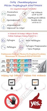 EKRAN PROJEKCYJNY ELEKTRYCZNY NA PILOTA 295x165 MW