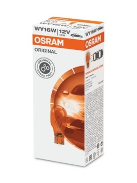 ЛАМПА OSRAM 12V 16W ​​WY16W ОРАНЖЕВАЯ