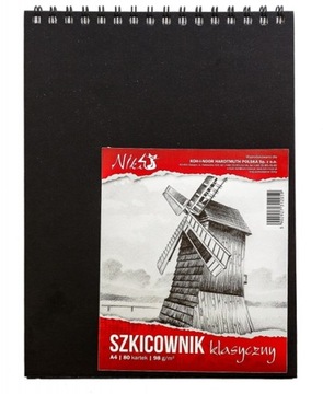 Szkicownik klasyczny KOH-I-NOOR A4 98g 80 kartek