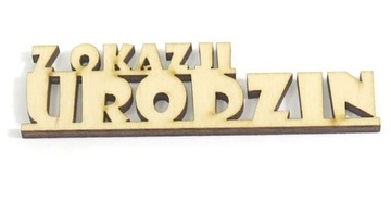 'Z OKAZJI URODZIN' SCRAPKI DECOUPAGE DEKOR OD75